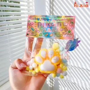 [SG Seller]Squishy Simulated Rice Ball Toy Slow Rebound Squeeze Stress Relief Toy Slow Rebound Wet Soft High Toy