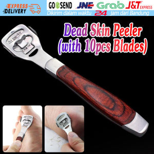 [Ready Stock] Penghalus Kaki Kerokan Tumit Kayu Stainless Dua Kepala Alat Parutan Penghalus Pedicure Amplas kikir Asah Pemotong Kulit Kapalan telapak kaki Callus Remover