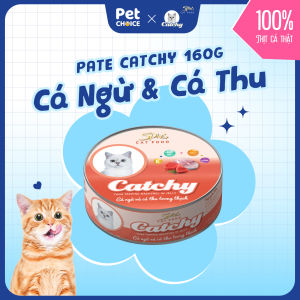 [Chính hãng] Pate Catchy 70g và 160g pate trong thạch cho mèo mọi lứa tuổi đầy đủ hương vị thơm ngon