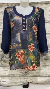 Áo thun nữ tay voan 50-60kg