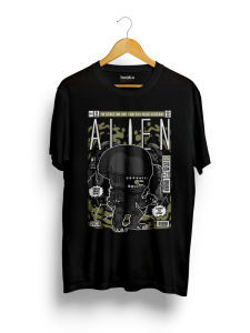 Kaos Distro HOOKA T shirt Kartun Alien