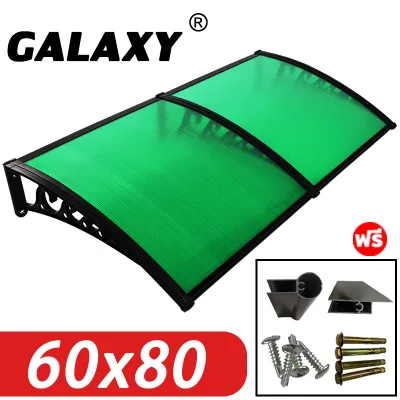 Awning Canopy Heavy-Duty Sturdy Frame Waterproof Fabric Sun Rain Shade Canopy Tent Portable Outdoor Shelter Ideal for Camping Gathering Market Stall Farm and Residential Outdoor Space