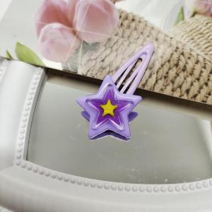 กิ๊บติดผม รูปดาว สีลูกอมน่ารัก สีคอนทราสต์ แฟชั่นสไตล์เกาหลี สําหรับผู้หญิง คลิปผมสำหรับเด็ก ACFUNY