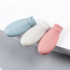 Bộ 3 chai chiết mỹ phẩm silicon 60ml chai chiết dầu gội sữa tắm mỹ phẩm du lịch.