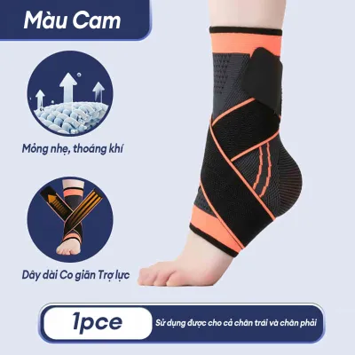 Đai Bảo Vệ Cổ ChânTất Bó Cổ ChânMắt Cá Cố Định Khớpbăng quấn cổ chân-Băng cố định képthoáng khí