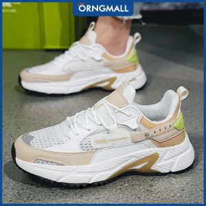 ORNGMALL Giày Sneakers Thể Thao nam dây buộc Colorblock giày đế độn thời trang sinh viên Trường Học thường ngày Giày thể thao tập luyện chạy bộ đường-Giày tennis nam-giày thể thao nam cho EVERYDAY & đa năng