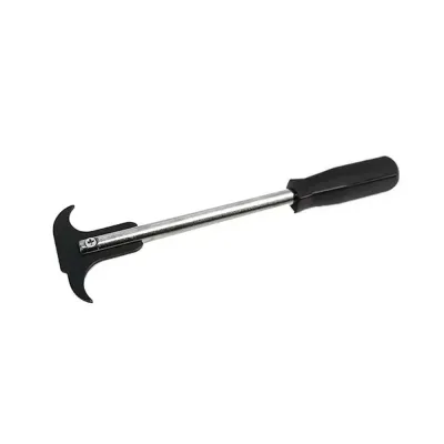 COUPLECOL Double Hooks Oil Seal Extractor Universal Red/Black Handle Oil Seal Wrench Puller Efficient Extraction Hand Tool Oil Seal Removal Tool Car Repair