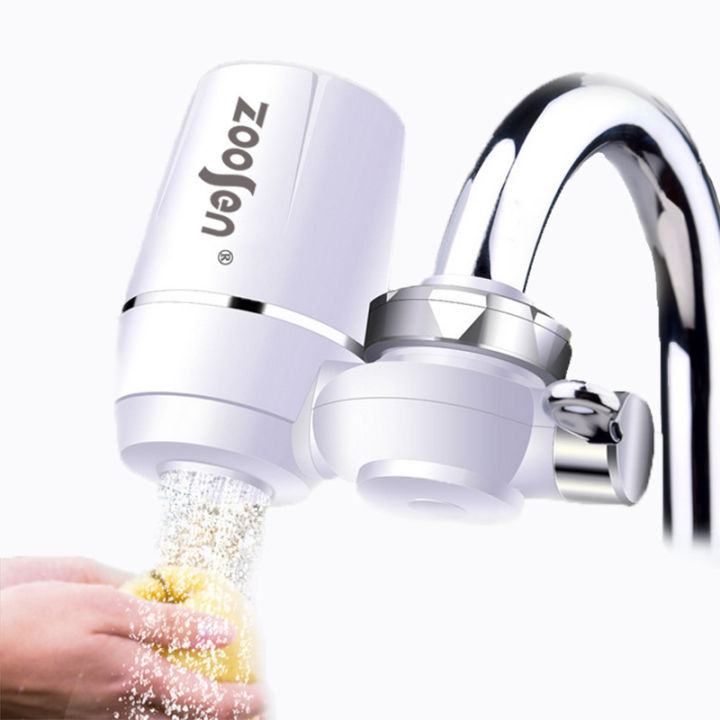Zoosen Water purifier เครื่องกรองน้ำใช้ติดหัวก๊อก ไส้กรองเซรามิค กรอง