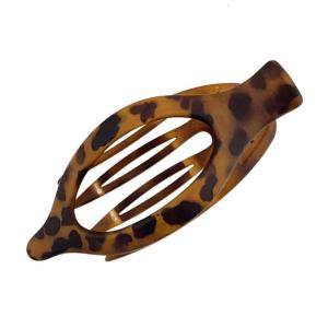 Frosted Color Claw Clip Hollowed Oval Hair Clip for Adult Flat Hair Clip for Thick Thin Hair Nonslip Side Clip Daily Use