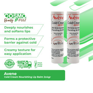 Avene Cold Cream Nourishing Lip Balm 2x4gr