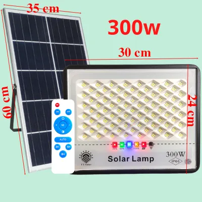 Đèn Năng Lượng Mặt Trời Đèn Led Chống Lóa Cao Cấp 2025 100W200W300w 500W Khung Nhôm Bảo hành 2 năm