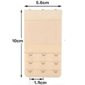 1pc/lot Bra Extension Strap Extender Women Extension Buckle Bra Hook Extension3 Buckle 3 Rowse