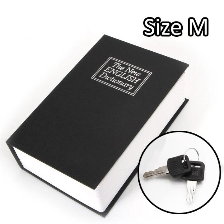 Brankas Bentuk Buku Kamus Kunci Manual Ukuran M - Brankas Buku - Brankas Bentuk Kamus - Brankas Kamus - Storage Box - Safe Deposit Box - Kotak Penyimpanan - Cash Box