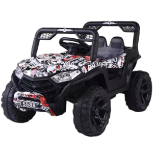 Tutusbaby Four-Wheel Drive Electronic 2-Seated Big Size Ride on Car Toys (Remove Control) (6 months warranty)
