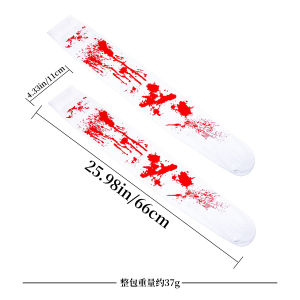 Halloween haunted house horror atmosphere costume props blood-stained gloves socks apron  cosplay Demon Suit