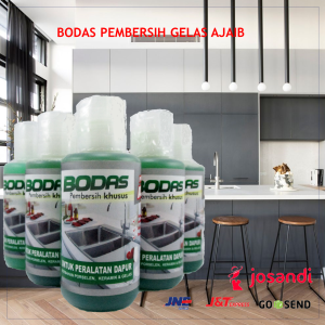 BODAS Pembersih Pencuci Gelas Piring Ajaib Cukup dioles tidak perlu disikat noda membadel hilang seketika