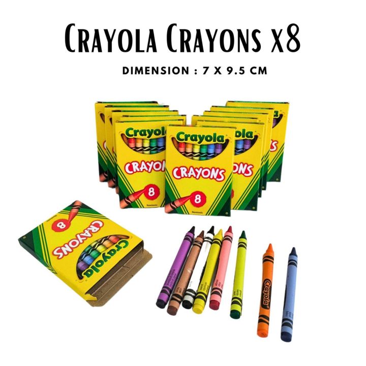 [SALE SALE SALE ] CRAYOLA CRAYONS X8/ COLORING MATERIALS/ORIGINAL
