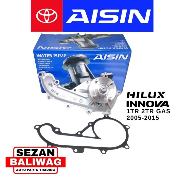 AISIN WATER PUMP TOYOTA FORTUNER HILUX INNOVA GASOLINE 1TR 2TR 2005