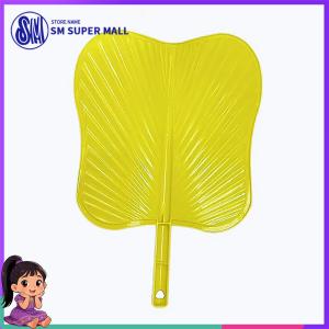 【SM Mall】Oversized Palm Leaf Summer Fan Extra Large Thickened Bamboo Handle Chinese Woven Fan for Elderly Kids Cooling Home Use Park Outdoor Breathable Non Breakable Design Vintage Hand Fan Vintage Style