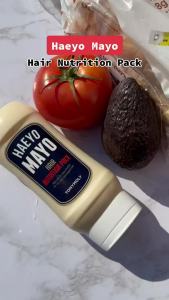 TONYMOLY Haeyo Mayo Hair Conditioner Mask Egg Yolk & Shea Butter Conditioning Mask for Dry & Damaged Hair