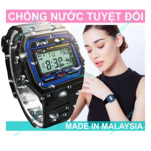 Đồng Hồ Thời Trang Điện Tử CA.S|.O 1  SX tại Malaysia Chống Nước Tuyệt Đối Pin Lâu 7 Năm Đầy Đủ Chức Năng Siêu Bền CH03
