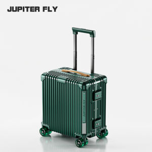 [In Stock] NEW Aluminium Magnesium Luggage With TSA Lock ABS Hardshell 360 Spinner Wheels 18 Inch Travel Luggage
