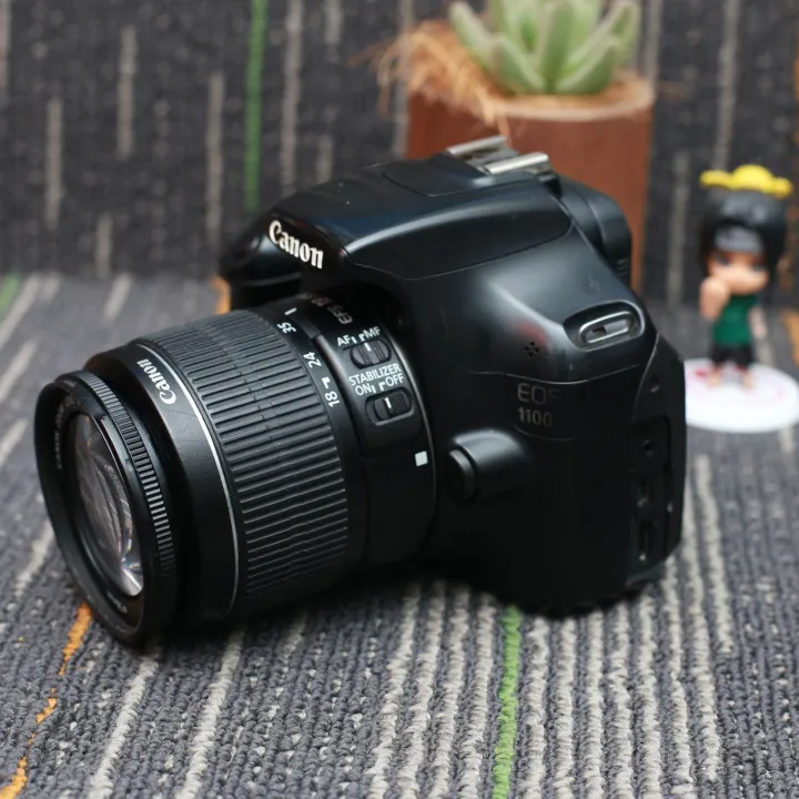 Canon 1100D Lensa Kit 18-55mm Kamera DSLR -vg Kamera Dslr Dengan