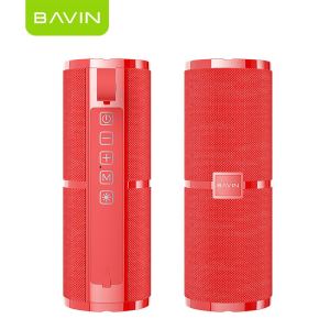 IDEAL1 BAVIN BM06 Bluetooth 5.3 Speaker Portable Travel Outdoor Music Surround Stereo Speaker Support USB TF Card AUX Cable
