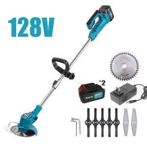 MAKITA 168V Cordless Lawn Mower Rechargeable Portable Electric Garden Tree Trimmer High Power Lithium Bat