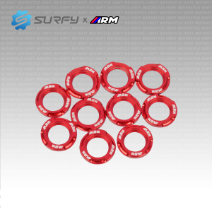 ARM Motorcycle Aluminum Washer Full CNC M6 M8 M10 High Precision Arumi