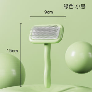 Teekland Soft Pin Universal Slicker Brush for Dogs & Cats Grooming Brush for Sensitive Skin Remove Mats Loose Fur & Dead Hair Tangle Detangler Safe Grooming Tool