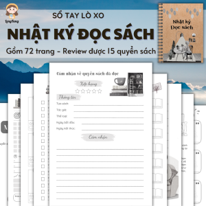 🌈 Sổ tay Nhật ký đọc sách - Reading Book Journal - Người bạn nhỏ đưa bạn du hành đến thế giới của tri thức