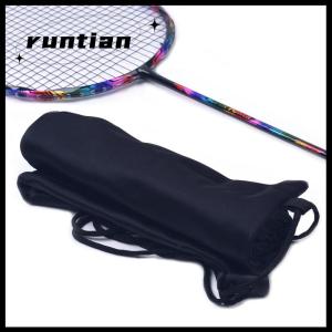 runtian Plush Cloth Badminton Racket Ball Bag Single Shoulder Diagonal Waterproof Squash Storage Backpack Training Cover Youth