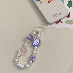 คล้องมือถือ น่ารัก 3D SJL016 รูปร่างสีใส สายคล้องโทรศัพท์มือถือ จี้กุญแจ สไตล์เกาหลี Lanyard