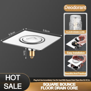 Faucet Rustproof and Durable Thick Spring Floor Drain Core Copper Movement Insect-proof Easy to Install