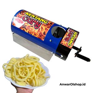 Alat Kentang Curly Terbaru Diameter 4 iNch Potatos Slicer