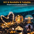 6/12/20 Pack Fairy Lights Battery Operated 200CM20 LED Mini String Lights Twinkle Lights Silver Wire Firefly Starry Lights for Mason Jars Wedding Party Christmas Centerpiece Table Decorations, Warm White. 