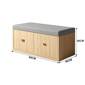 Storage bench entrance shoe changing bench suitable for storage sofa bench in small living rooms