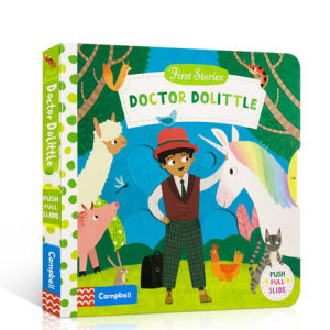 BUSY Doctor Dolittleหนังสือนิทานการศึกษาเด็กปฐมวัยหนังสือภาษาอังกฤษต้นฉบับ