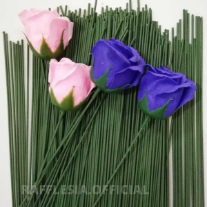 KAWAT TANGKAI BUNGA TEBAL 2MM IMPORT PREMIUM TANGKAI BUNGA ARTIFICIAL TANGKAI BUNGA