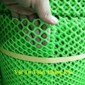 (Khổ cao 1m) Lưới nhựa màu xanh  lưới màu đen vây gà vịt
