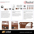 Radial Engineering Stagebug SB- 7 Earmuff Headphone Silencer (LAST UNIT). 
