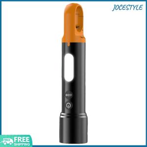 Compact LED Flashlight with Adjustable Focus for Outdoor Activities and Emergency Use in Night Camping