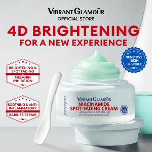 VIBRANT GLAMOUR Niacinamide Spot-Fading Cream & Pencerah 4D × Koreksi Noda Gelap × Perbaikan Barrier 5X Ceramide Anti-Kusam & Anti-Penggelapan 30g