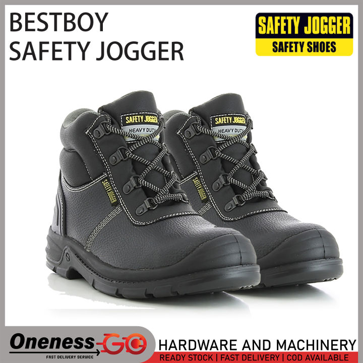 SAFETY JOGGER BESTBOY SAFETY SHOES (BLACK) | Lazada