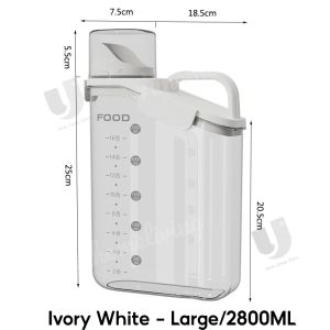 [Local Seller] Food Storage Container Sealed Crisper MultiGrain Food Dispenser Storage Rice Tank Dispenser Household Kitchen Organizers