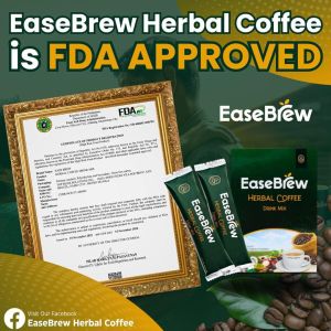 EaseBrew Herbal Coffee Drink Mix 10 Sachets x 18 grams (Beware of Fake)