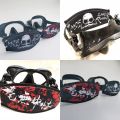 Scuba Mask Strap Cover Neoprene Diving Mask Strap Wrapper for Snorkel Mask with Hook and Loop Fastener Diving Flag Pattern and CCR Pattern Reversible Two Sides. 