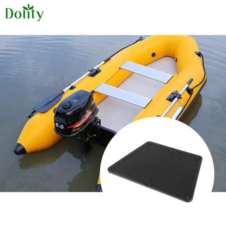 Dolity Transom Outboard Motor Mounting Plate Pad for Kayak