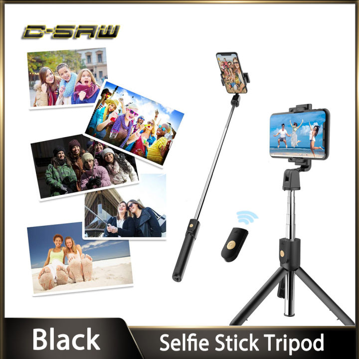C-SAW Selfie Stick K10 Tripod Với Bluetooth Không Dây Có Thể Tháo